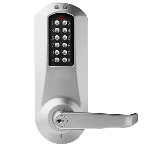 Dormakaba E-Plex 5200 Cylindrical Lock, 3,000 Access Codes, 30,000 Audit Events, KIL, Schlage C Keyway, 2-3/4- E5231XSWL-626-41